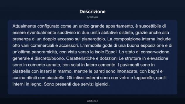 Immobile in asta di 249 m² con più di 5 locali in vendita a Marsala - Foto 9