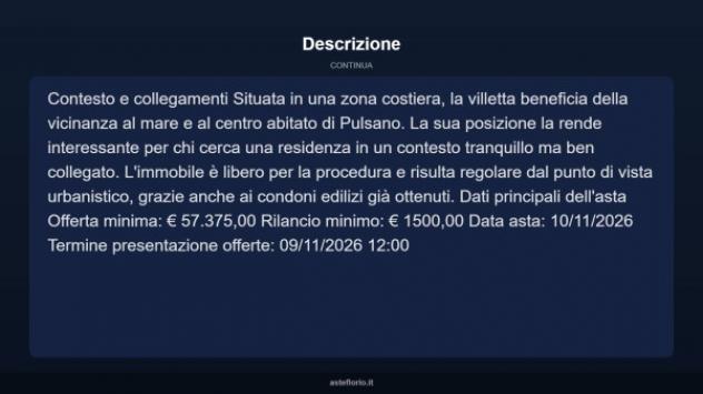 Immobile in asta di 98 m² in vendita a Pulsano - Foto 12