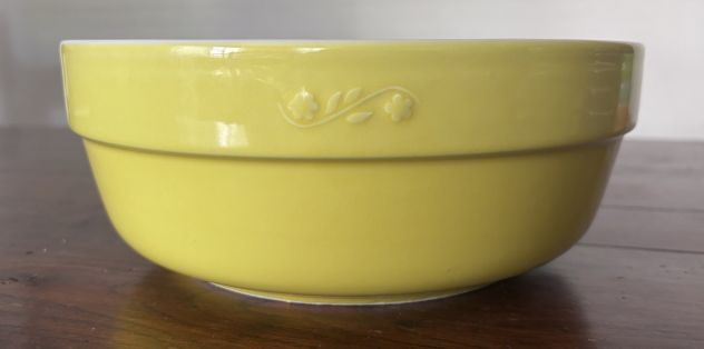 Porcellane Saturnia Italia Insalatiera in ceramica gialla (Ø 24 cm) - Foto 2