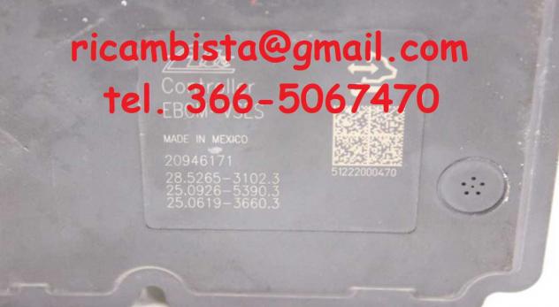 20946171 Chevrolet Captiva gruppo ABS pompa