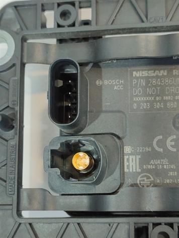 RADAR NISSAN Qashqai Serie (J12) 284386UM0A 0203304880 HR13 hybrid 1332 (21) - Foto 3