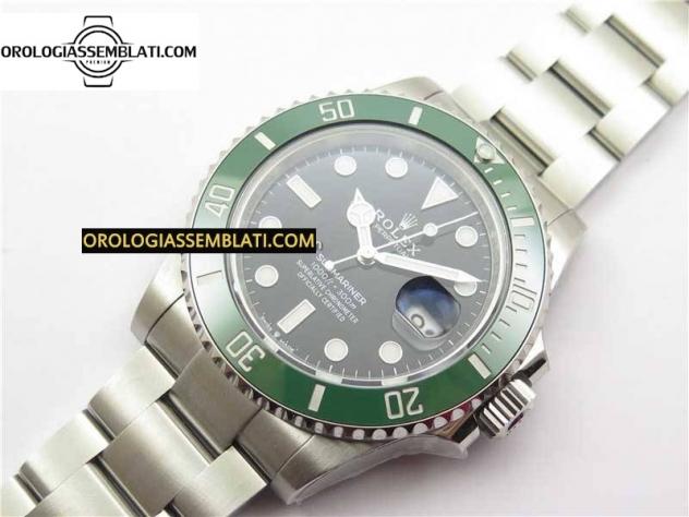 Rolex Replica SUBMARINER 41MM 126610 LV KERMIT 904L ACCIAIO 1:1 MIGLIOR EDIZIONE 3235 - Foto 9