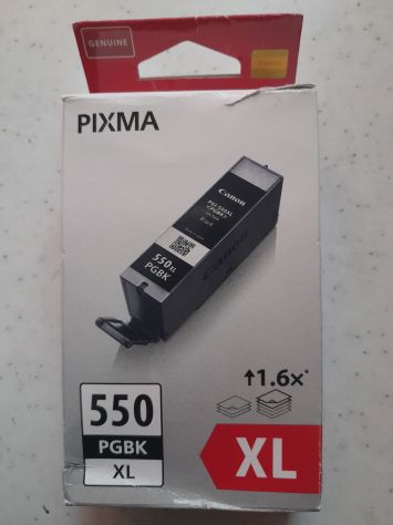 Cartucce per stampante Canon Pixma Originali 550 xl e 551 Cromolife 100 nuove - Foto 3