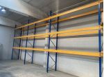 SCAFFALATURA INDUSTRIALE PORTAPALLET LUNGHEZZA 11,10 Mt.