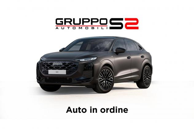 Audi Q3 Sportback TFSI 204 cv quattro S tronic S Line Edition Tech PRO/Alcantara con cuciture rosse/Tetto Panoramico/Cerchi da 20'' Audi Sport/Pacchet