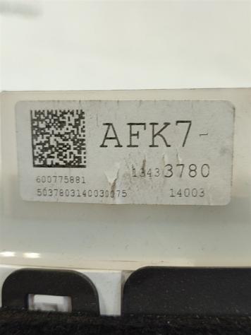 QUADRO STRUMENTI OPEL Zafira Tourer (2010-) 13433780 A18XER (10) - Foto 3