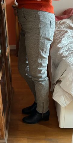 Pantaloni Max &amp; Co cotone elasticizzato 42 leopardati - Foto 3