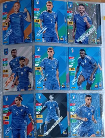 COLLEZIONE Panini Azzurri 2024 Adrenalyn XL 108 cards - Foto 4