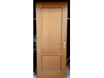 n.2 porte interne legno massello di falegnameria con telaio,maniglia e serratura