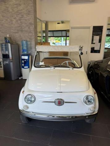 Fiat 500C SPIAGGINA JOLLY 1960 TARGHE NERE ORIGINALI - Foto 2
