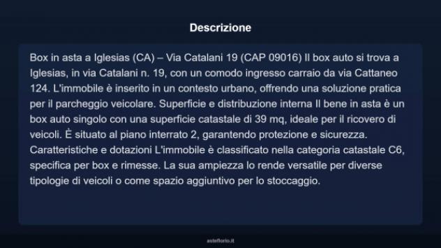 Immobile in asta di 39 m² in vendita a Iglesias - Foto 8