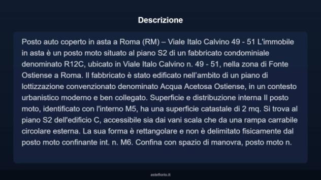 Immobile in asta di 2 m² in vendita a Roma - Foto 10