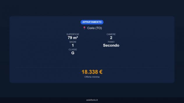Immobile in asta di 79 m², box auto in vendita a Corio - Foto 16