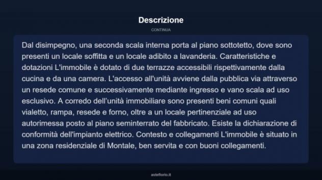 Immobile in asta di 83 m², box auto in vendita a Montale - Foto 6