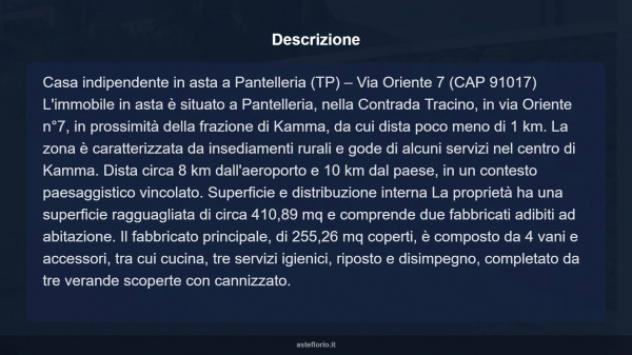Immobile in asta di 410 m² con più di 5 locali in vendita a Pantelleria - Foto 16