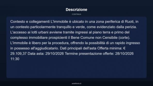 Immobile in asta di 196 m² in vendita a Ruoti - Foto 10