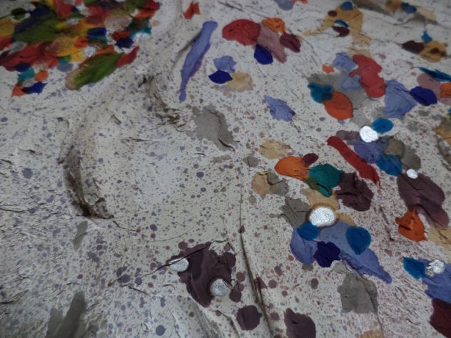 Elenart " il pesce innamorato " tecnica mista 50x50 - Foto 2