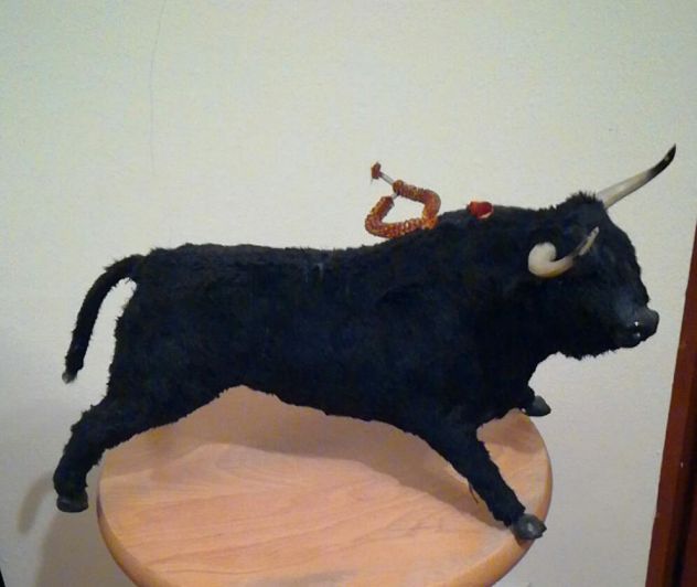 Toro ricoperto di stoffa + mucca - Foto 6