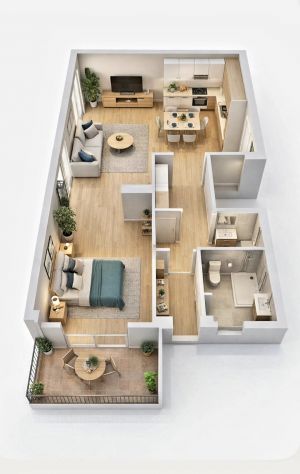 VENDITA TRILOCALE - 1°P/ VERANDA VIVIBILE/ 2 BALCONI/ TERMOAUTONOMO – TARANTO
