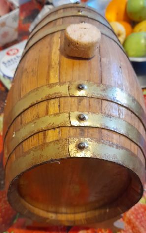 botticella in legno con basamento cm.22x27x10 - Foto 9