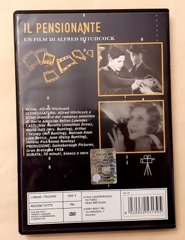 DVD HITCHCOCK - IL PENSIONANTE TERMINAL VIDEO ITALIA SRL, 2011 - Foto 2