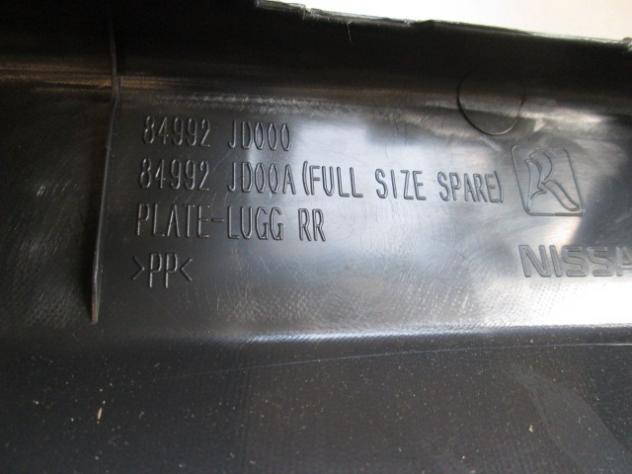 84992JD000 BATTIVALIGIA RIVESTIMENTO POSTERIORE VANO BAGALGI NISSAN QASHQAI 1.5 D 81KW 6M 5P (2012) RICAMBIO USATO - Foto 2