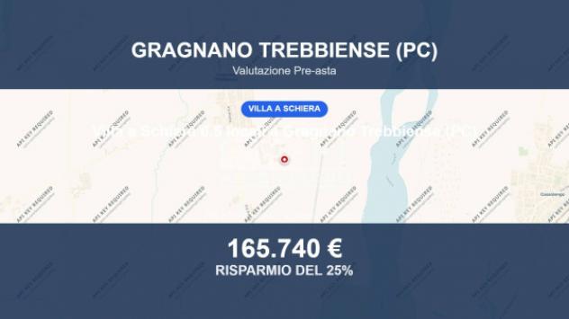 Immobile in asta di 294 m² con più di 5 locali in vendita a Gragnano Trebbiense
