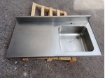 Piano Lavello Bar con Lavello 122X64