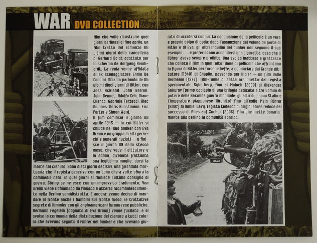 Film storici sugli ultimi giorni della Germania di Hitler, in Dvd - Foto 8