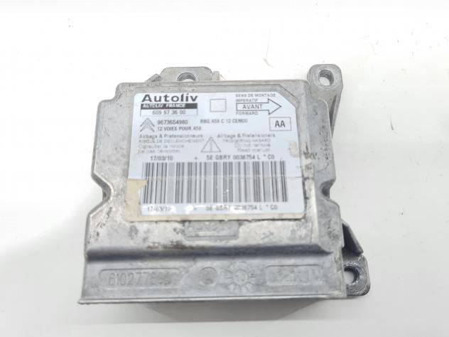 CENTRALINA AIRBAG CITROEN C3 Picasso 9673654980 (08)