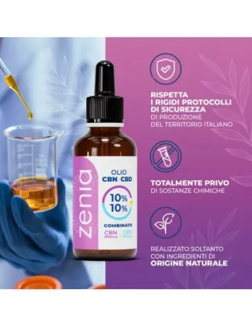 Zenia Olio CBN 10% + CBD 10% - Foto 9