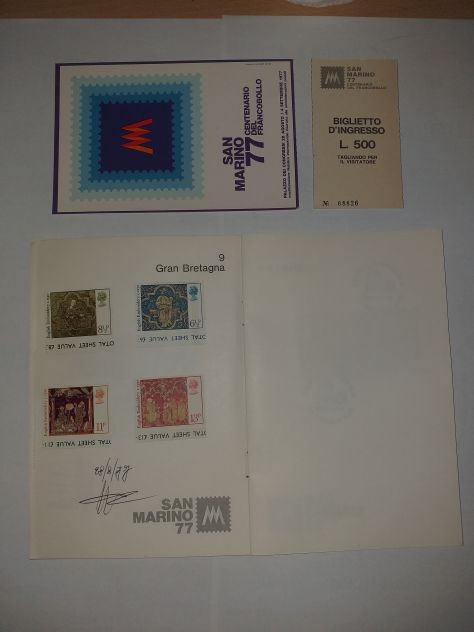 LIBRETTO FILATELICO SAN MARINO 1977 - Foto 6