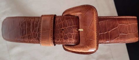 CINTA IN PELLE PAOLO MASI DONNA FIRENZE - Foto 5