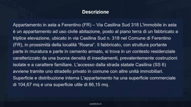 Immobile in asta di 104 m² in vendita a Ferentino - Foto 16