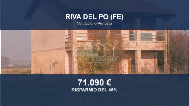 Immobile in asta di 250 m² in vendita a Riva del Po