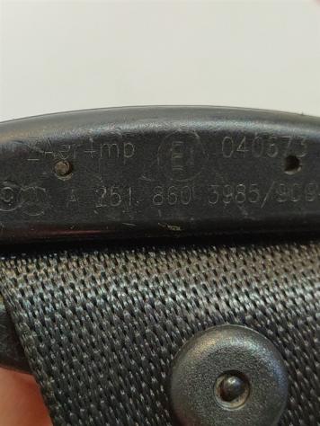 CINTURA DI SICUREZZA ANTERIORE DESTRA MERCEDES ML W164 3° Serie A2518603985 642940 (0511) - Foto 3
