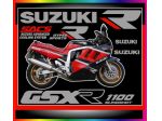 ADESIVI SUZUKI GSX-R anno'89-SACS ADVANCED COOLING SYSTEM-KIT COMPLETO