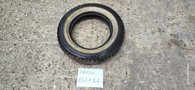 PNEUMATICO AUTO D’EPOCA VINTAGE PIRELLI MISURA 155 x 14