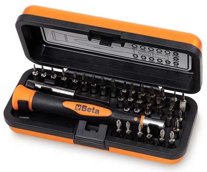 Microgiravite bimateriale con 32 bits intercambiabili Beta 1256 C36-2 - Cardelli