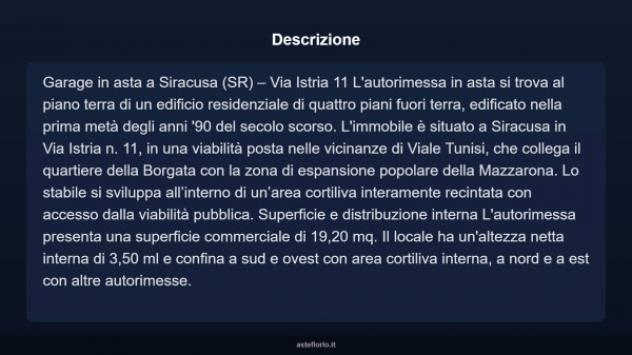 Immobile in asta di 21 m² in vendita a Siracusa - Foto 3