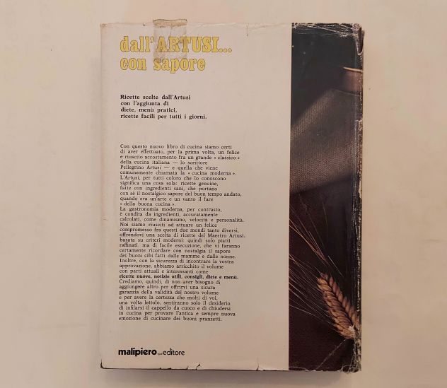 Dall’Artusi con sapore.Ricette facili scelte Ed.Malipiero,1975 - Foto 2