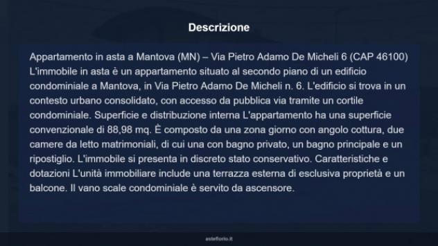 Immobile in asta di 88 m² in vendita a Mantova - Foto 17