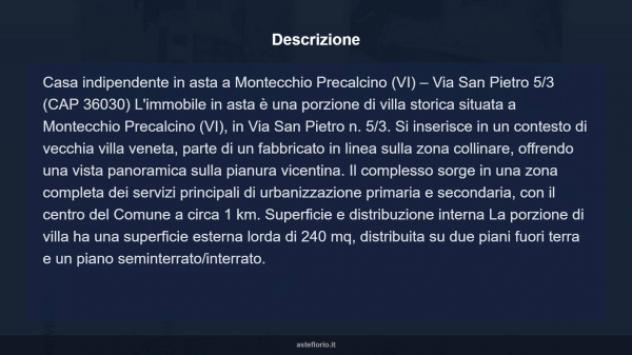 Immobile in asta di 240 m² con più di 5 locali in vendita a Montecchio Precalcino - Foto 15