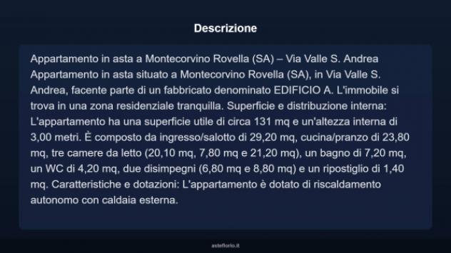 Immobile in asta di 131 m² in vendita a Montecorvino Rovella - Foto 15