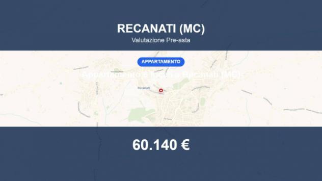 Immobile in asta di 101 m² con più di 5 locali in vendita a Recanati