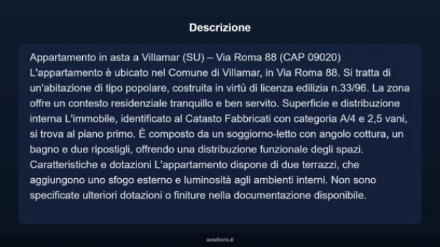 Immobile in asta di 50 m² in vendita a Villamar - Foto 17