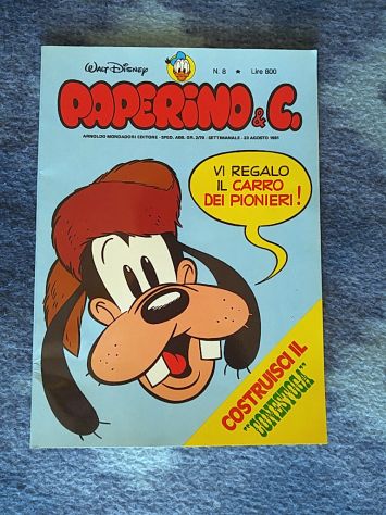 Paperino & C. n.8 agosto 1981
