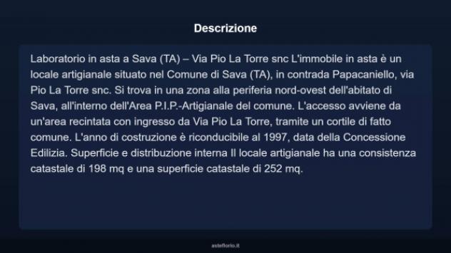 Immobile in asta di 198 m² in vendita a Sava - Foto 4