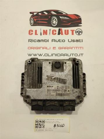 CENTRALINA MOTORE PEUGEOT 206 1° Serie 0281012525 9661376380 DV4TD diesel 1398 (9803)