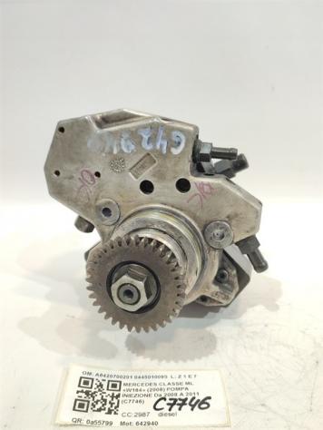 POMPA INIEZIONE DIESEL MERCEDES ML W164 3° Serie A6420700201 0445010095 642940 diesel 2987 (0511)